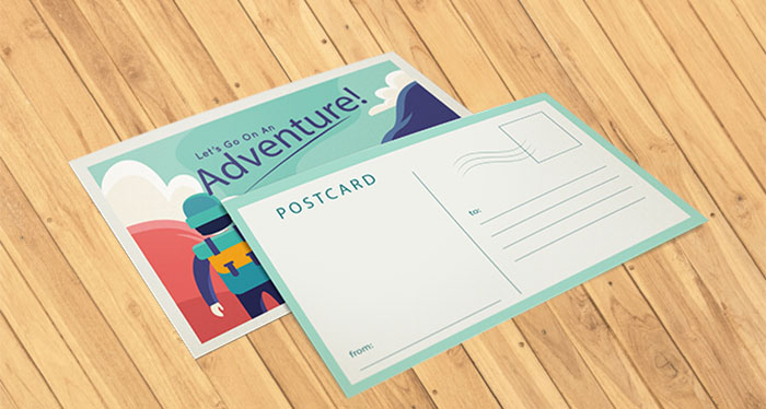 postcard là gì