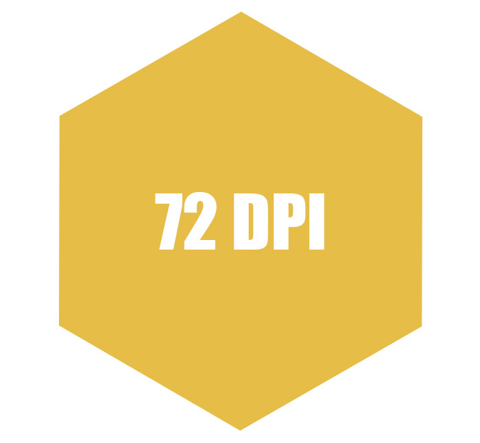 độ phân giải 72 dpi