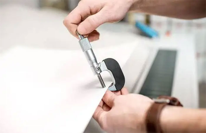 độ dày của giấy