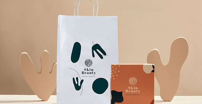 In túi giấy mỹ phẩm cao cấp