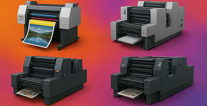 Các loại máy in offset phổ biến