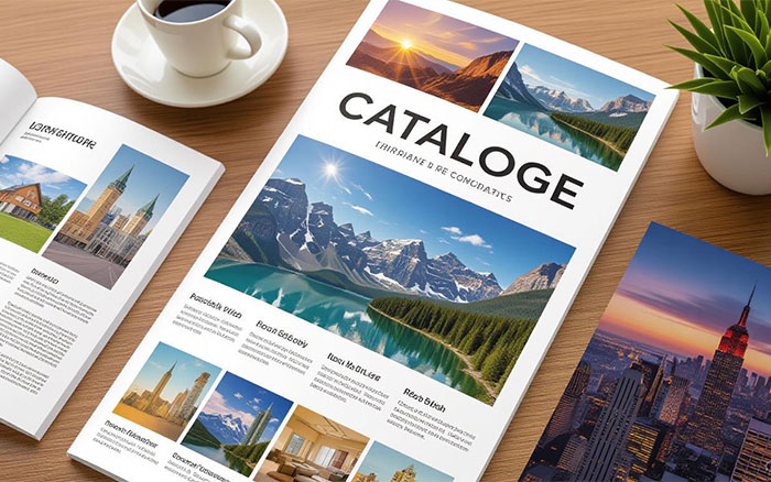 Tạo catalogue bằng kỹ thuật in offset với giấy couche