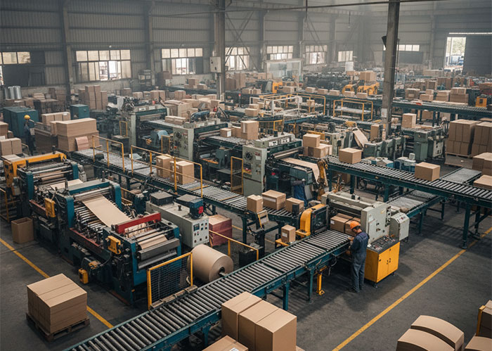 Xưởng in hộp giấy kraft uy tín, chất lượng