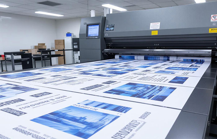 in offset bằng giấy couche với số lượng lớn