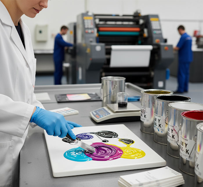 pha màu khi in offset