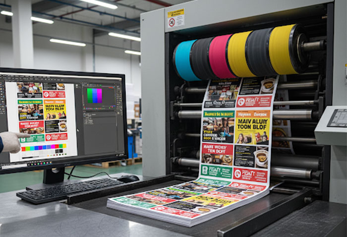 Thiết kế file in offset 4 màu