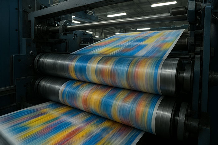 Tốc độ in offset rất nhanh