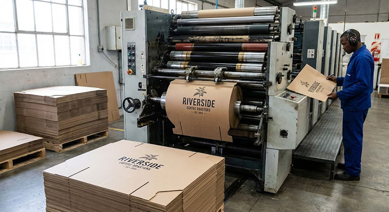 In hộp giấy kraft - in ấn dp