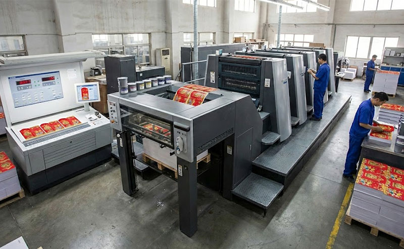 In bao lì xì với kỹ thuật in offset