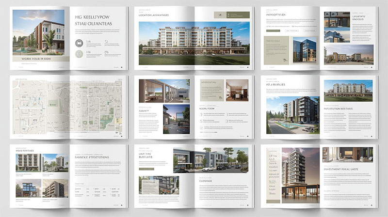 Catalogue bấm ghim giữa