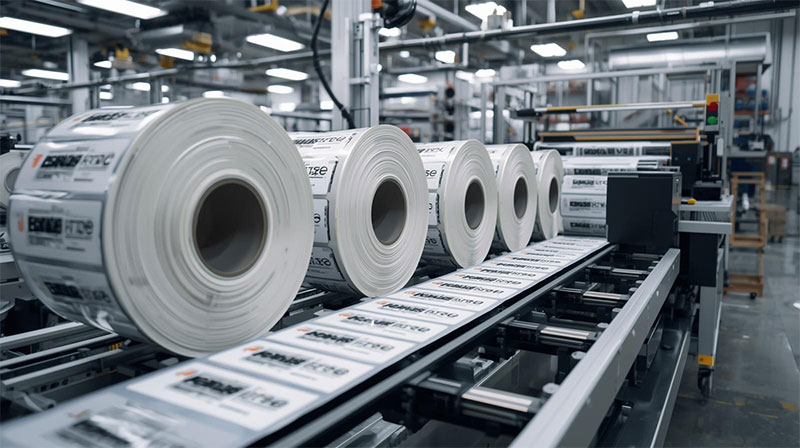 In tem chống nước với số lượng nhiều