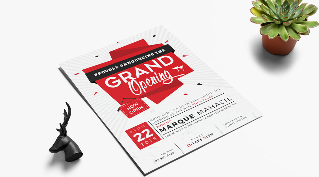 Tờ roi khai trương