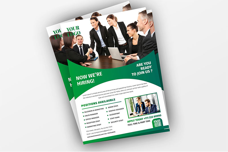 Tờ rơi tuyển dụng nhân viên bất động sản