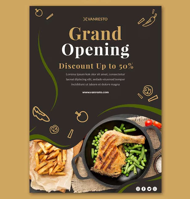 Tờ roi khai trương nhà hàng