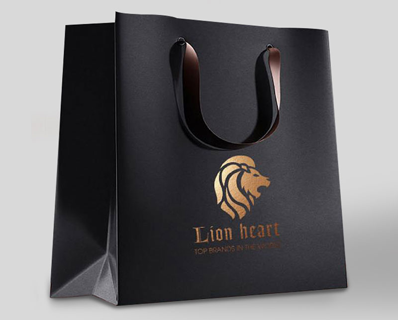 Túi giấy ép kim thời trang